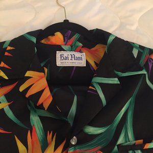 Vintage Rai Nani Hawaiian Shirt Mens Med